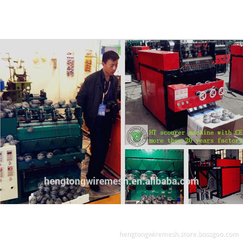 The rich epxeriences factory products - automatic scourer making machine for making kitchen cleaning ball
